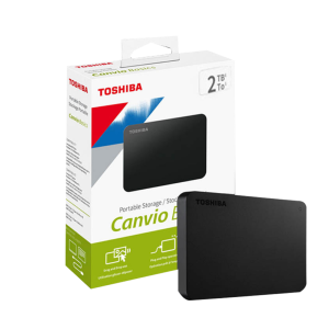 DISCO DURO EXTERNO TOSHIBA 2TB CANVIO BASICS